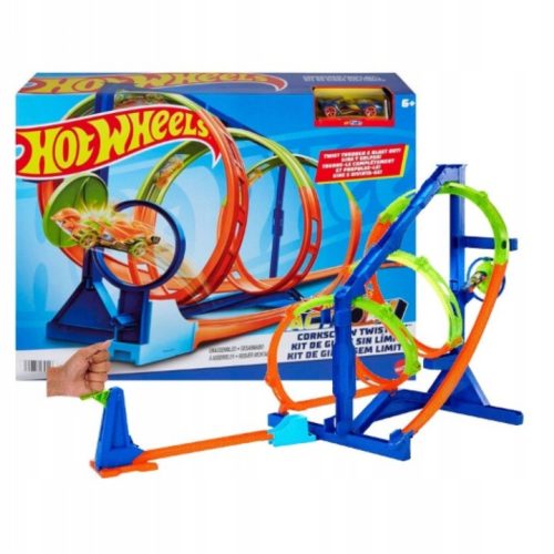  HOT WHEELS TRIPLE LOOP SET + 1 Auto