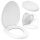  Maibang Classic toilet seat, white polypropylene