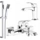 Single lever wall-mounted bath and shower mixer Valvex Antiga Chrome + 2 more products