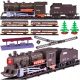  TRAIN ELECTRIC TRAIN for children Steam locomotive 5 cars Station tracks 325 cm