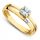  ORIGINAL 585 GOLD ENGAGEMENT RING SIZE 8-23