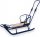  Children's sled with backrest and adjustable pusher