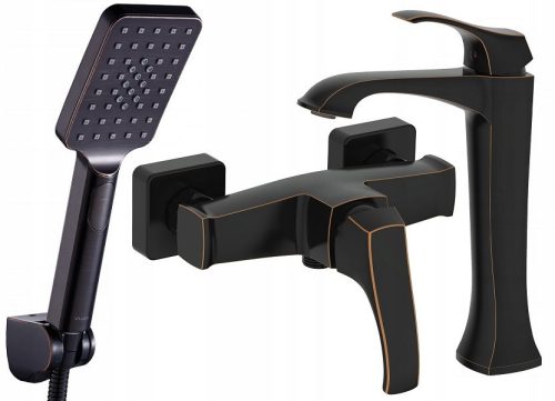 Antiga black Valvex shower faucet + 2 more products