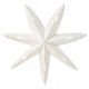  IKEA STRLA SNOWFLAKE LAMP WHITE 70CM