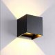 Garden wall lamps, outside Lichenzom garden wall light black G9 0 W