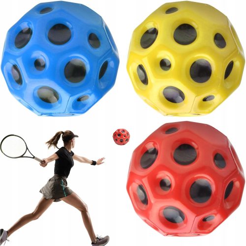 SET OF 3 MOON BALLS FOR THE HIGH JUMP SPACE MOON BALL