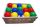 SaleNET dry billiard ball, multicolored