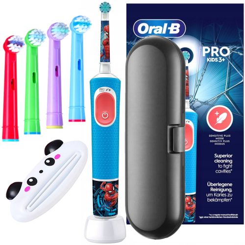  Oral-B Vitality ProD103 Spiderman Electric Toothbrush for Children Set