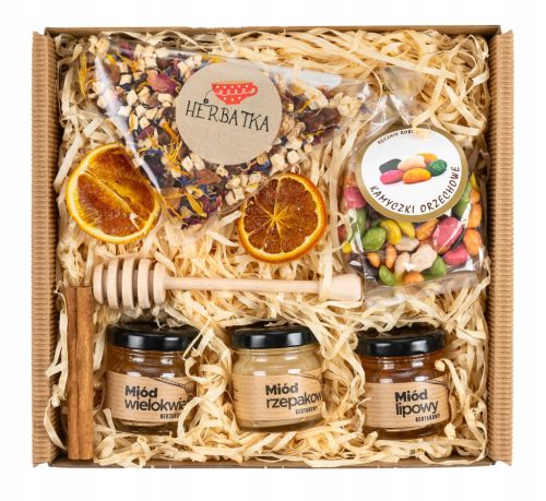  GIFT BASKET HONEY SET TEA GIFT