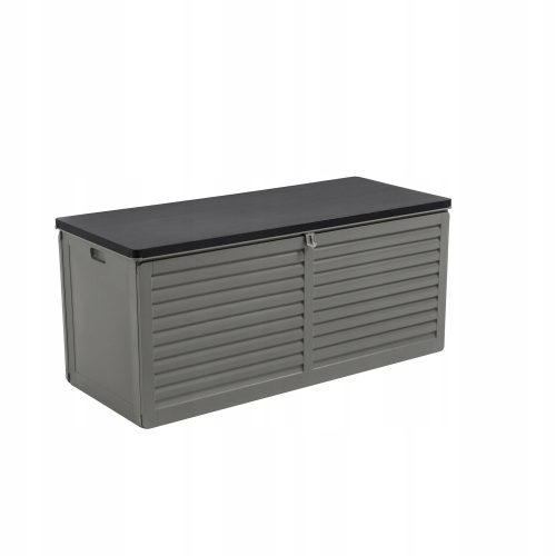 Garden box plastic garden box, 490 l, grey