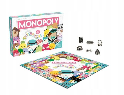  Winning Moves Monopoly Squishmallows Brettspiel