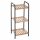 Bamboo bathroom shelf, cabinet with 3 shelves