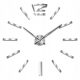 Clock for home Selling wall clock black 130cm