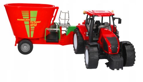  Tractor with feed wagon FEED WAGON 2638