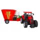  Tractor with feed wagon FEED WAGON 2638