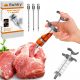 Meat Injector/Syringe Ruhhy Smokehouse, Meat Syringe for the Kitchen