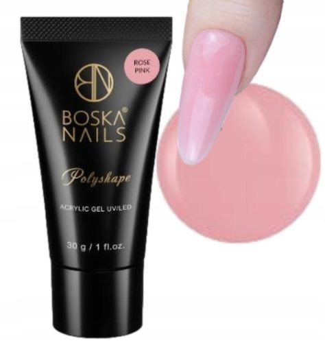  Boska Acrylic Gel Polyshape 30g Rose Pink