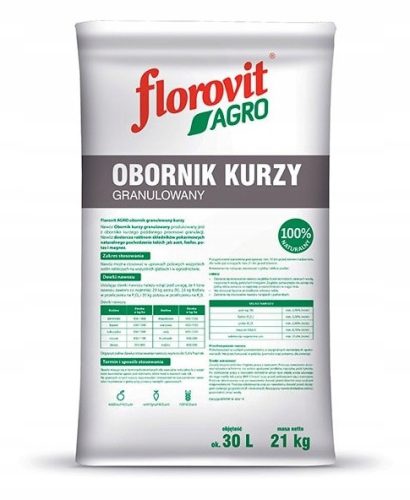 Garden fertilizer - Organic, natural fertilizer Grupa Inco Granulate 21 kg 30 l