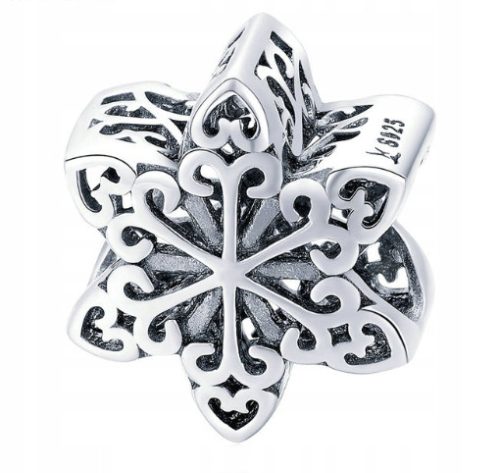  CHARMS PENDANT SNOWFLAKE SNOWFLAKE STAR SILVER