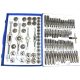 Set of dies and taps, case 110 pcs.