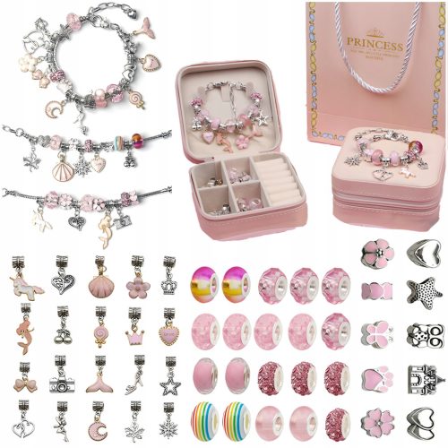  MEGA JEWELRY KIT for making Bracelets Necklaces Accessories CASE