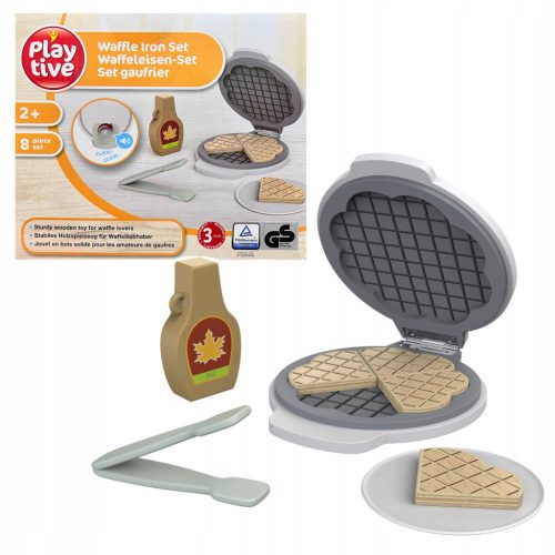  Playtive Wooden Waffle Maker 2+