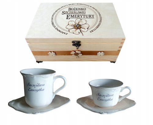  Chest for a pensioner, elegant retirement gift set