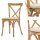 KITCHEN BANQUET CHAIR RESTAURANT RUSTIC BOHO imitation wood