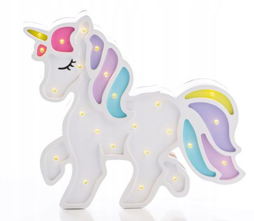  WOODEN NIGHT LAMP HappyHippo Unicorn