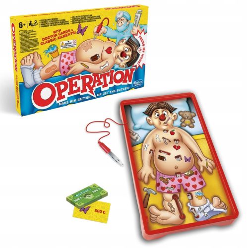  Hasbro Operation New Version (board game)