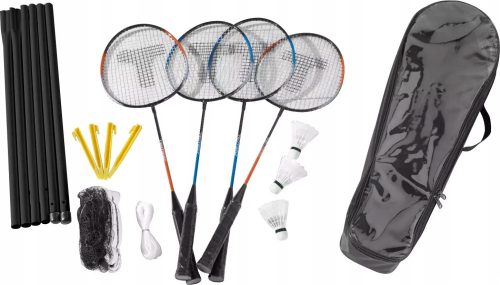 Cover, Racket, Net, Rod, Shuttle Set, Racket Set with Shuttle 45348