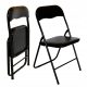 Chairs for garden, terrace and balcony Care Life garden chair, black metal