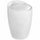 Laundry baskets and containers Wenko 20l freestanding laundry basket, white