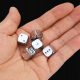  Dice 5 pcs DICE Metal Dice for Board Games 1000