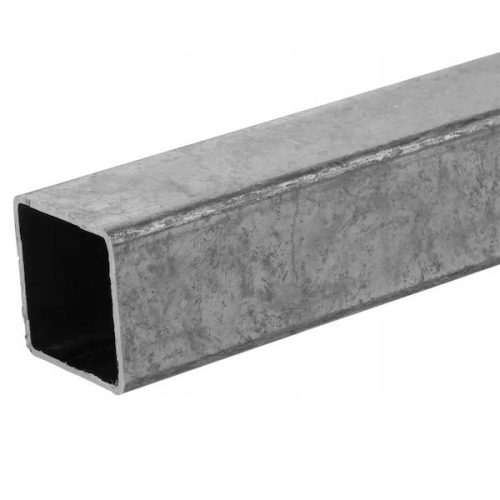 Steel profile 10 cm x 10 cm, length 150 cm, thickness 3 mm