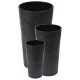  Flowerpot Lamela 14 cm x 14 x 26 cm Diameter 14 cm Plastic black + 2 more products