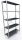 metal storage rack 200 x 95 x 40 cm