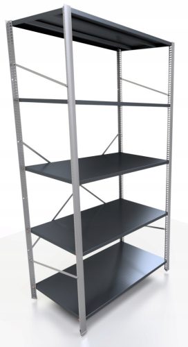 metal storage rack 200 x 95 x 60 cm