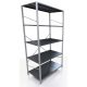 metal storage rack 200 x 95 x 60 cm