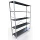 metal storage rack 200 x 130 x 40 cm