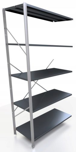 metal storage rack 200 x 90 x 60 cm