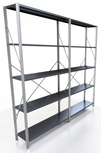 metal storage rack 200 x 185 x 30 cm