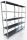 metal storage rack 200 x 185 x 40 cm