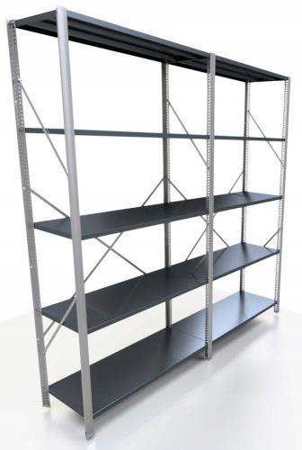 metal storage rack 200 x 185 x 40 cm