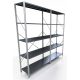 metal storage rack 200 x 185 x 40 cm