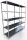 metal storage rack 200 x 185 x 50 cm