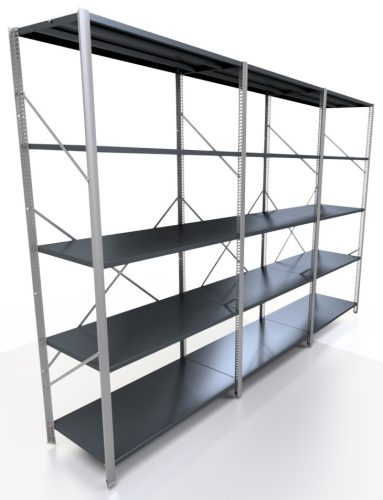 metal storage rack 200 x 275 x 50 cm