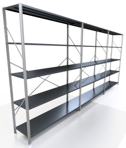 metal storage rack 200 x 380 x 40 cm