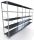 metal storage rack 200 x 380 x 50 cm