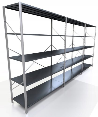 metal storage rack 200 x 380 x 50 cm